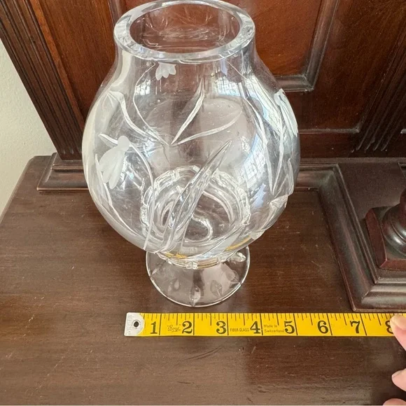 Crystal Hurricane Tea Lamp - Picture 5 of 6